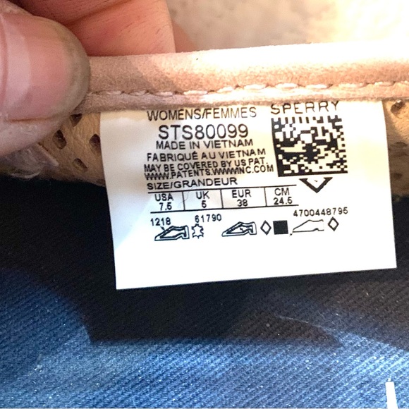 SPERRY Memory Foam Slip On Sz 7.5 - Picture 7 of 9